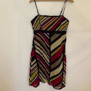 Stiped midi retro sundress GAP size 8